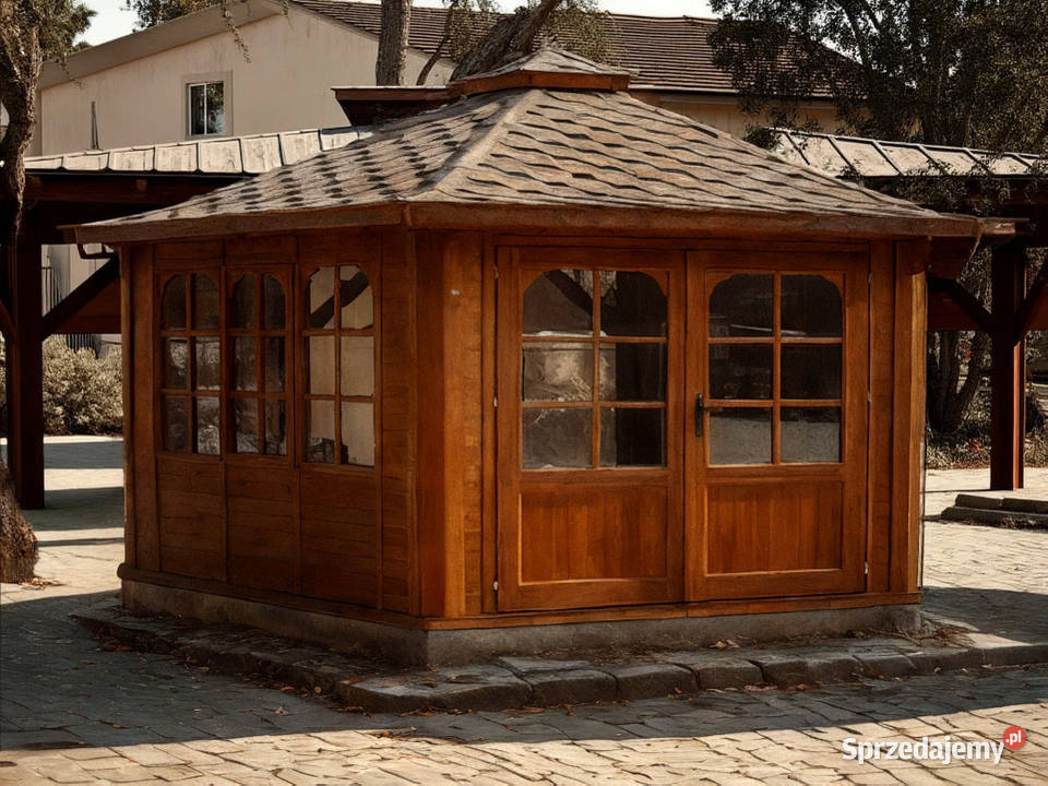 ALTANA 15 SZKLANA ALTANKA OGRODOWA DOMEK