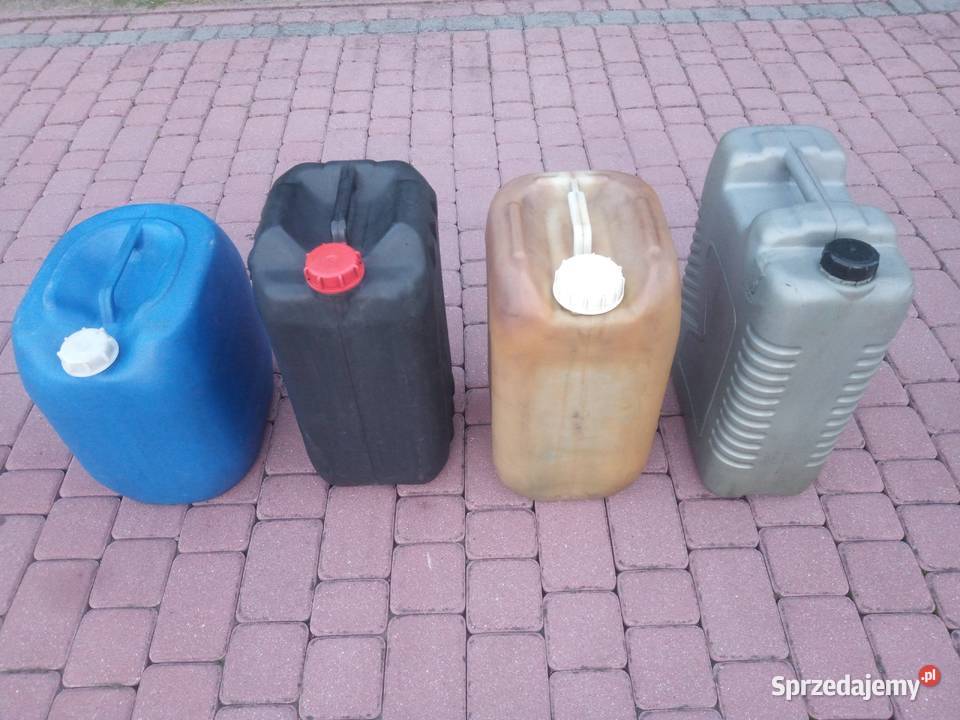 BAŃKI BECZKI kanistry plastikowe metalowe Rolnictwo Wadowice Górne