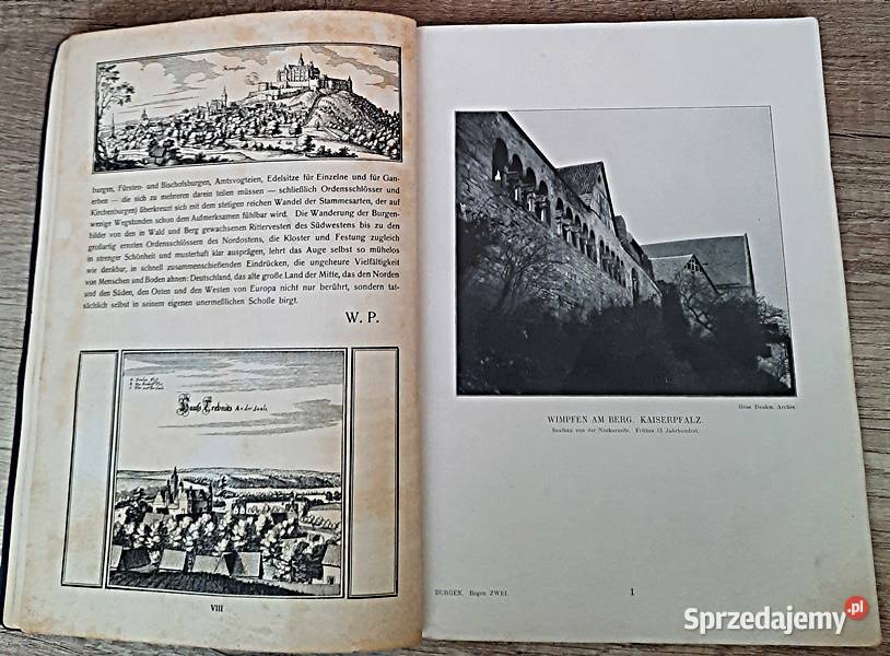 Deutsche Burgen album zamków w j niemieckim