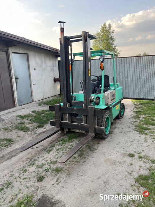 Wózek widłowy Mitsubishi FD35A 35T Udźwig Diesel