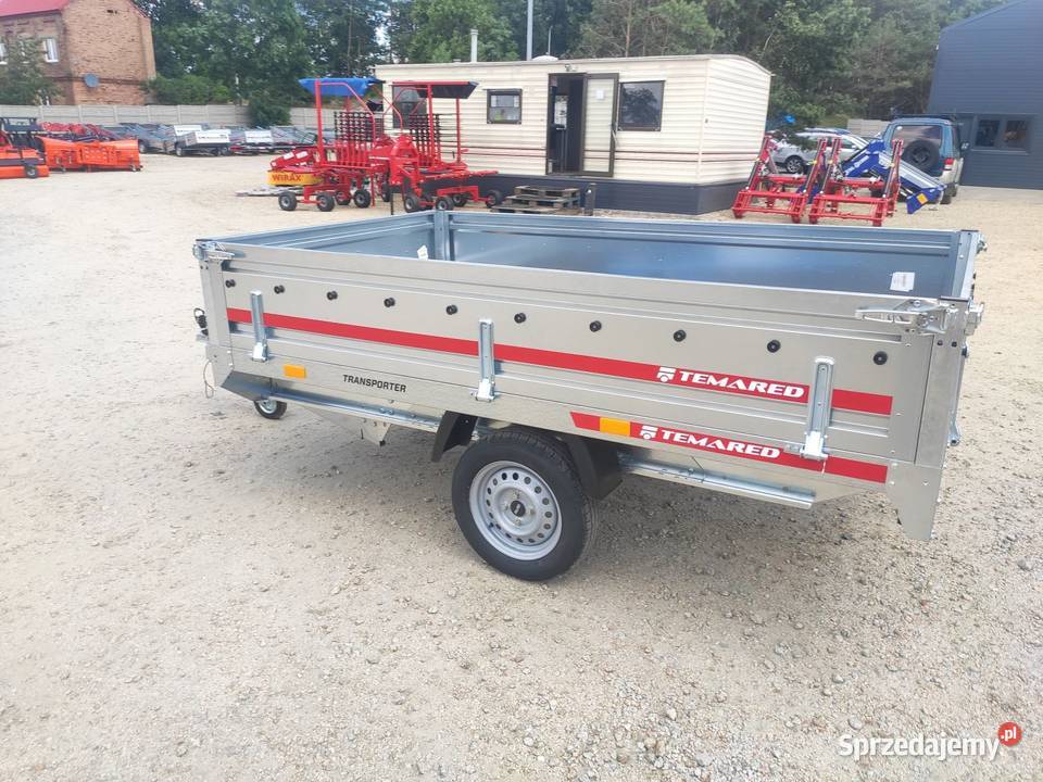 NOWA Przyczepka Temared TRANSPORTER 2515 Wolsztyn
