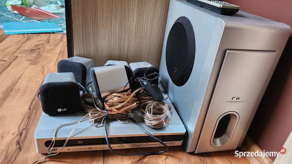 Kino domowe LG subwoofer głośniki pilot pełny śląskie Bielsko-Biała