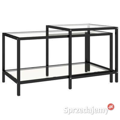 vidaXL Stoliki herbaciane 2 szkło hartowane mazowieckie