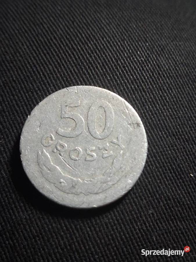 50 groszy z 1949r Nowy Staw