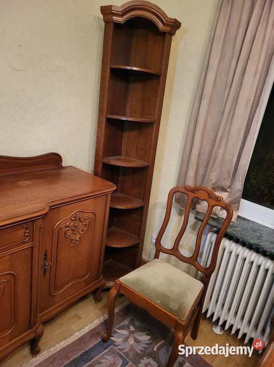Meble dębowe w stylu chippendale stół krzesła kujawsko-pomorskie