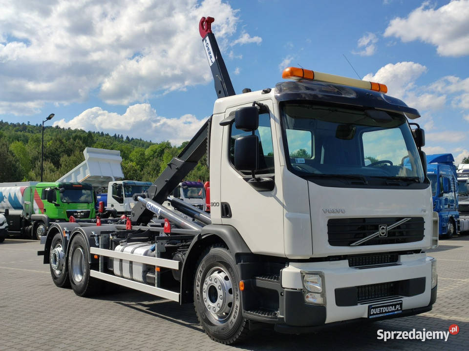 Volvo FE 26300 Hakowiec Napęd 6x2 Oś Skrętna E5 elektryczne lusterka Widełki