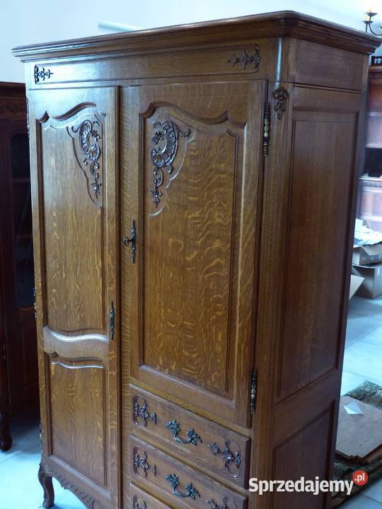 Dębowa bieliźniarka ludwikowskasklep Dąbrowa G Meble Dąbrowa Górnicza