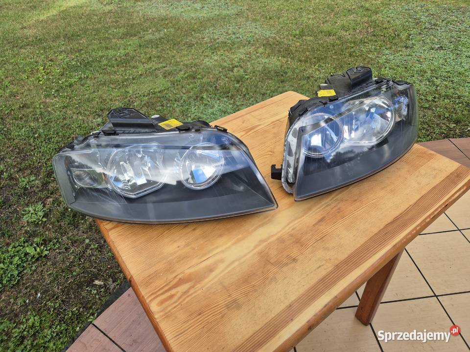 Audi A3 8P lampy reflektory przednie przód Lampy przednie Ostrołęka