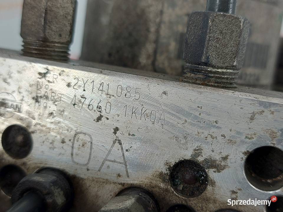 NISSAN JUKE I F15 15 DCI pompa ABS 476601KK0A sprzedam