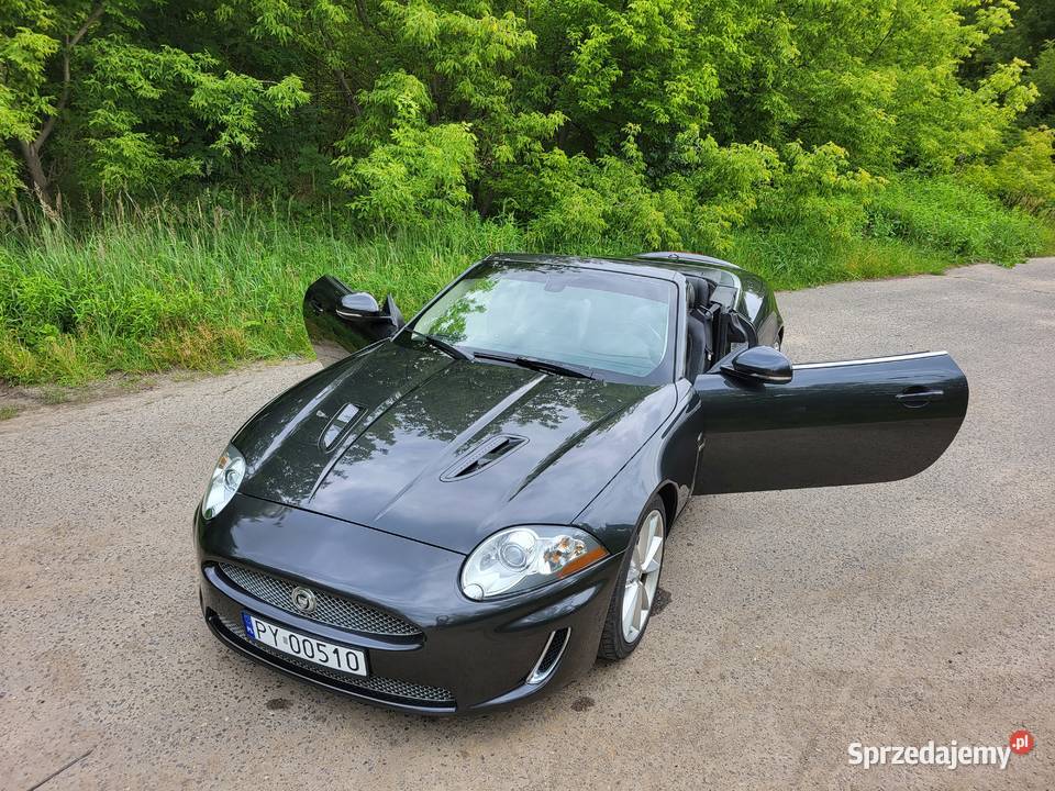 Jaguar XKR 50 Supercharged Cabrio wyjątkowy stan ABS Poznań sprzedam