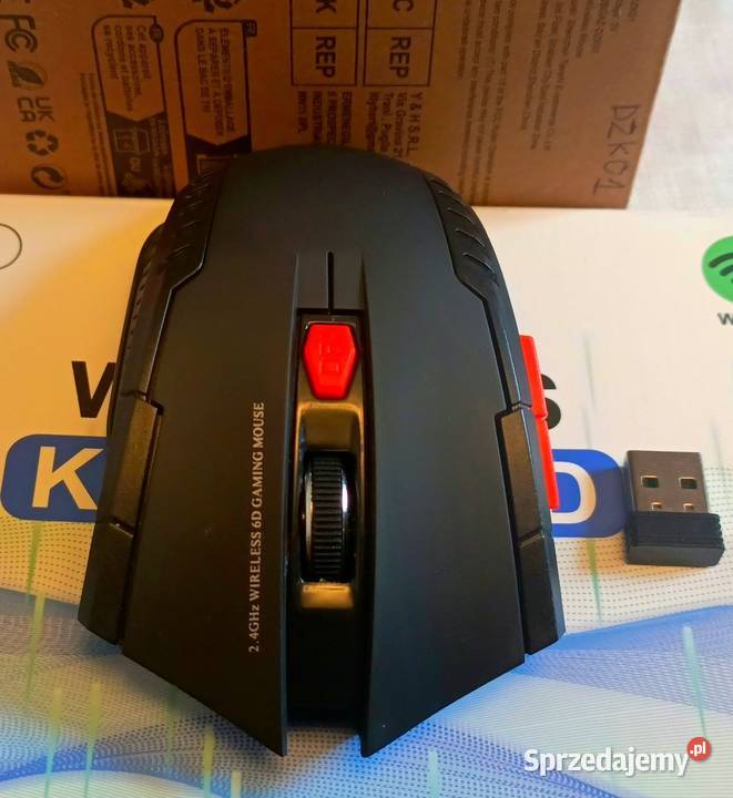 Myszka bezprzewodowa z adapterem bluetooth nowa