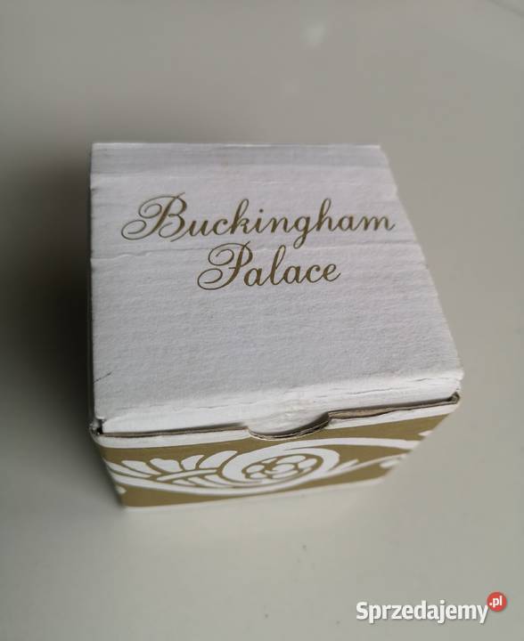Puzderko vintage Anglia Buckingham Palace Porcelana i szkło Toruń