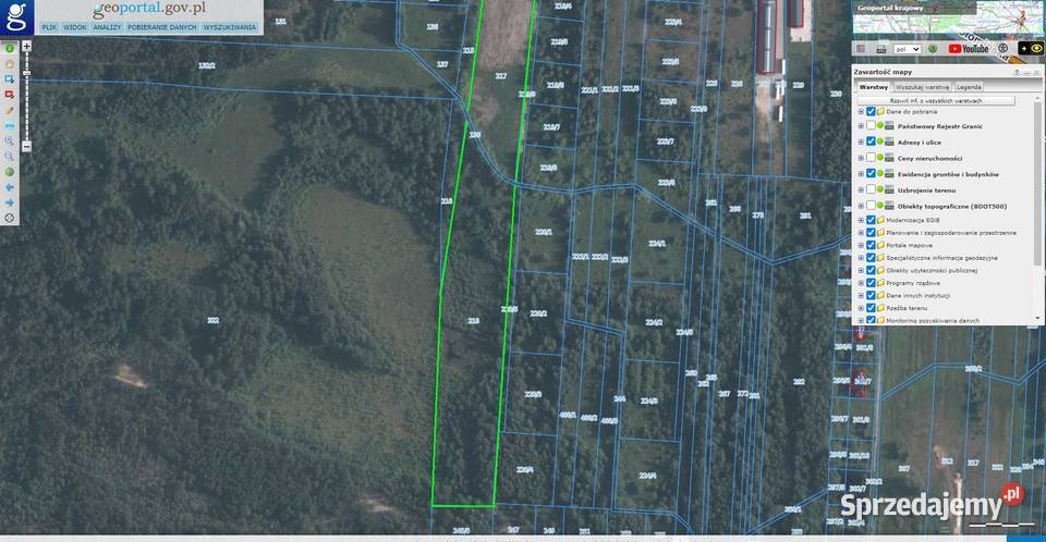 Sprzedam dwie działki Wołomina 34 ha Cięciwa Wołomin