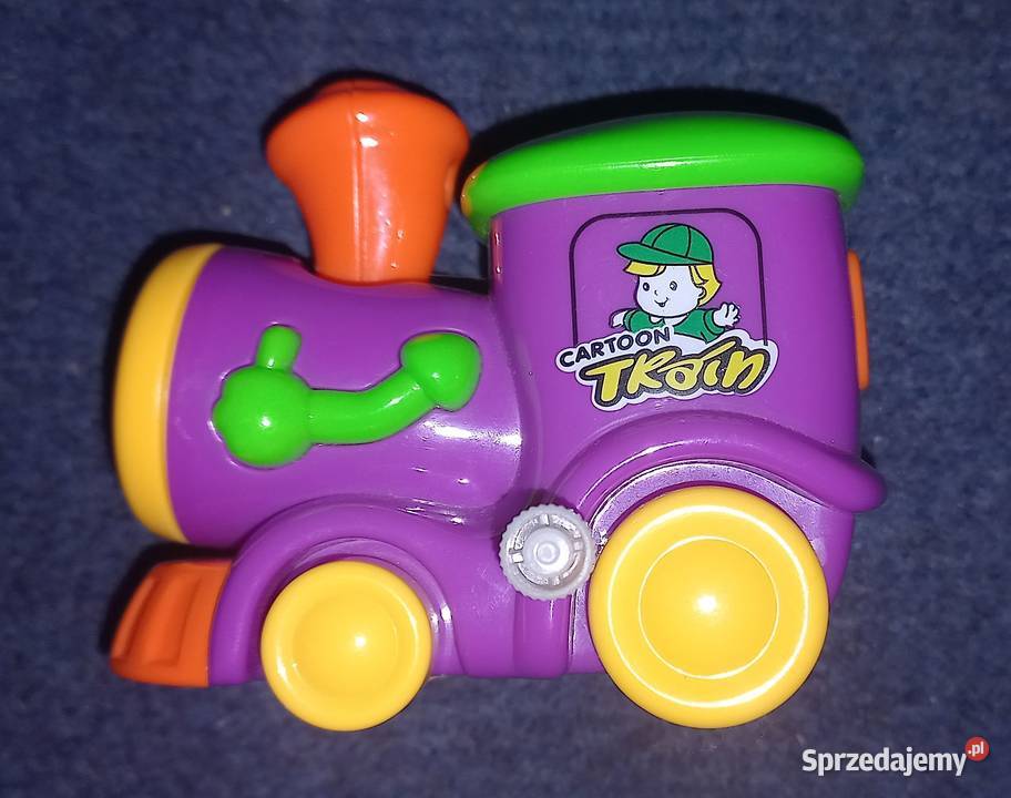 Ciuchcia lokomotywa pociąg Cartoon Train Elbląg