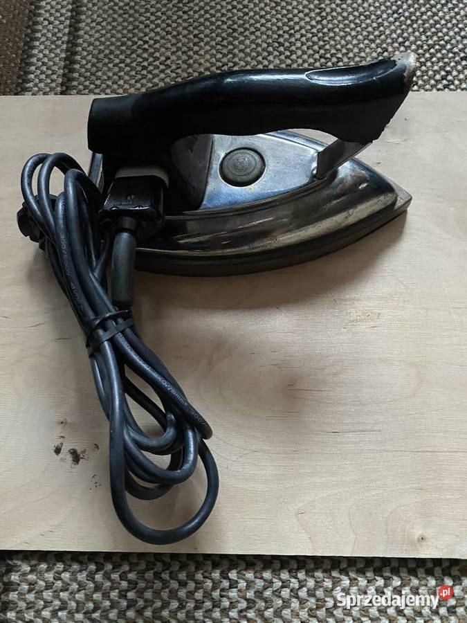 Żelazka elektryczne bodajże już kolekcjonerów Warszawa