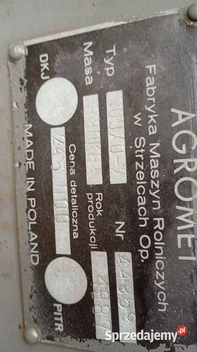 Kopaczka do ziemniaków świętokrzyskie Szydłów