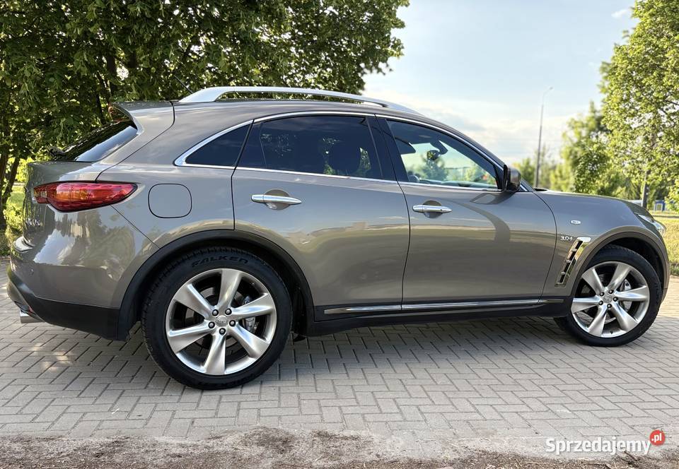 Infiniti QX70S 30D Salon 2 wł FVAT 23 Historia QX70 lubelskie Lublin