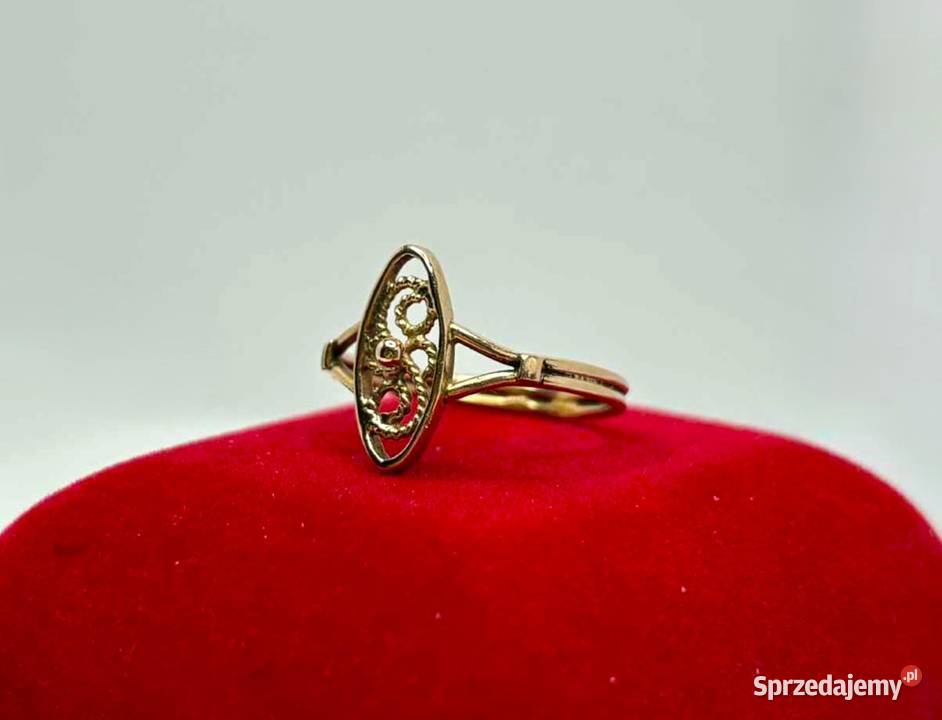 Złoty Pierścionek pr 583 17g R15 Pierścionki Elbląg