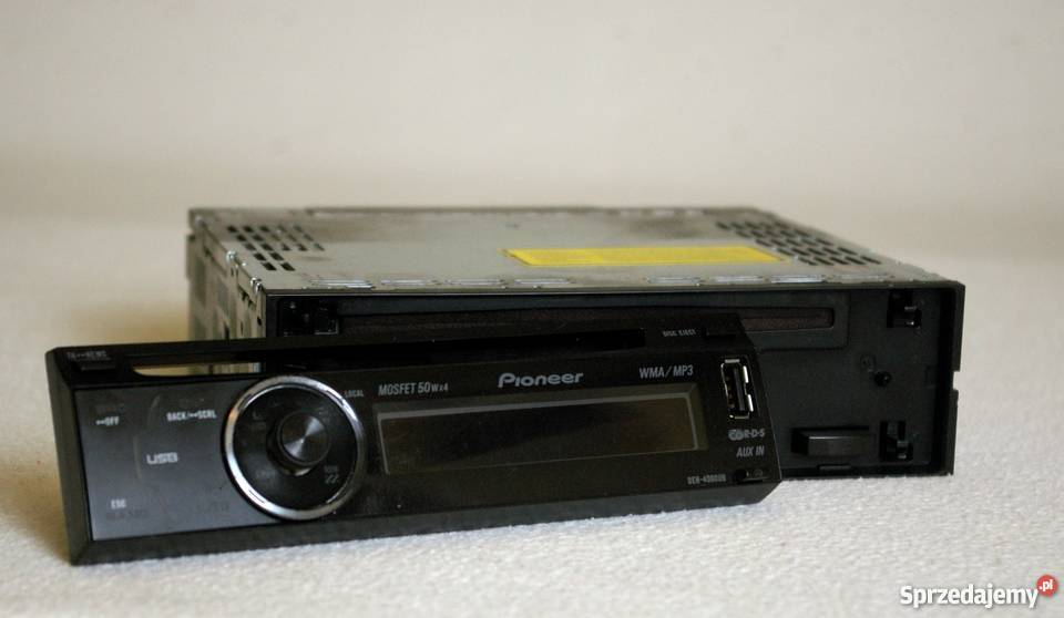 Pioneer DEH4000UB MP3 USB AUX RCA Aktywna MP3 łódzkie