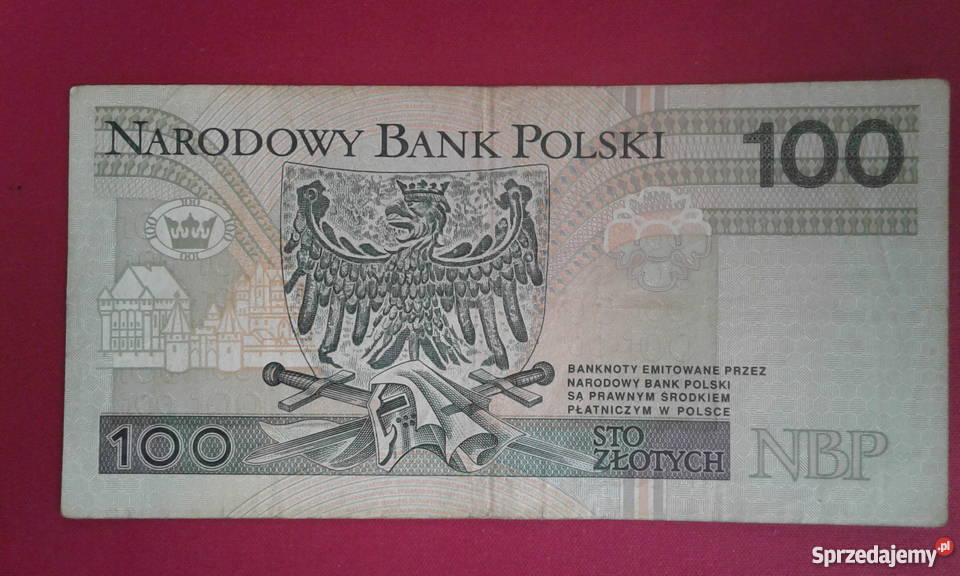 Banknot kolekcjonerski zastępczyseria Y1 Konin