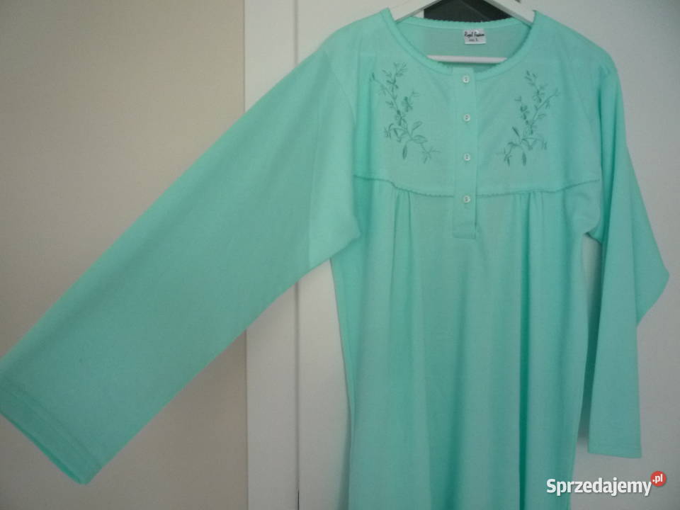 Nowa Royal Fashion 40L Turkusowa koszula nocna Szczecin