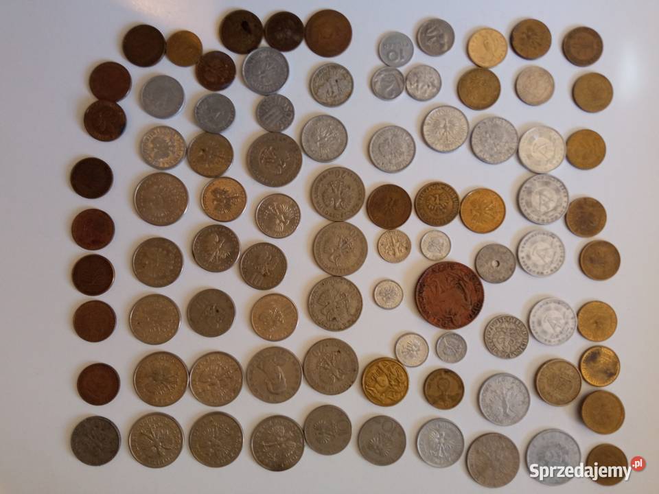 Monety kolekcjonerskie różne wysyłka Sosnowiec