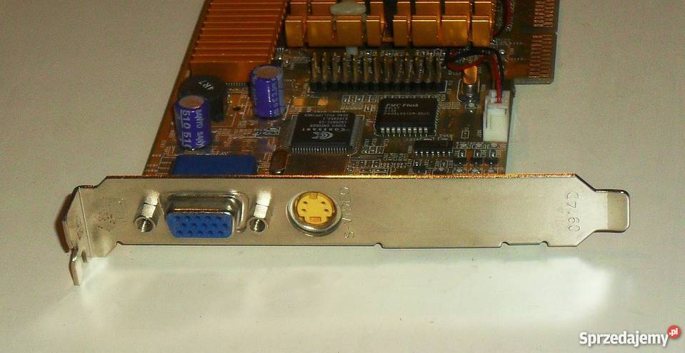 Karta graficzna NVIDIA GeForce3 Ti200 64MB AGP Gliwice