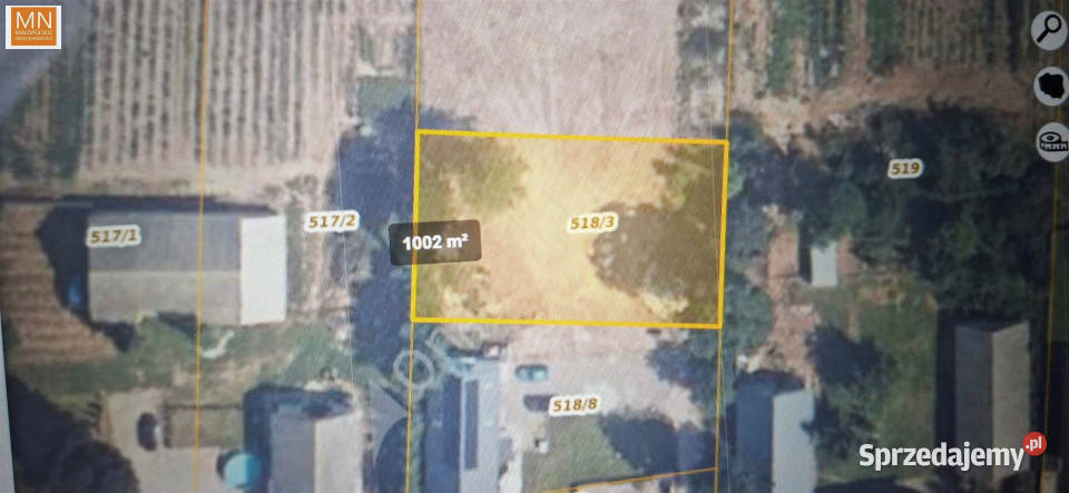 Grunt Prandocin 1002m Grunty i działki