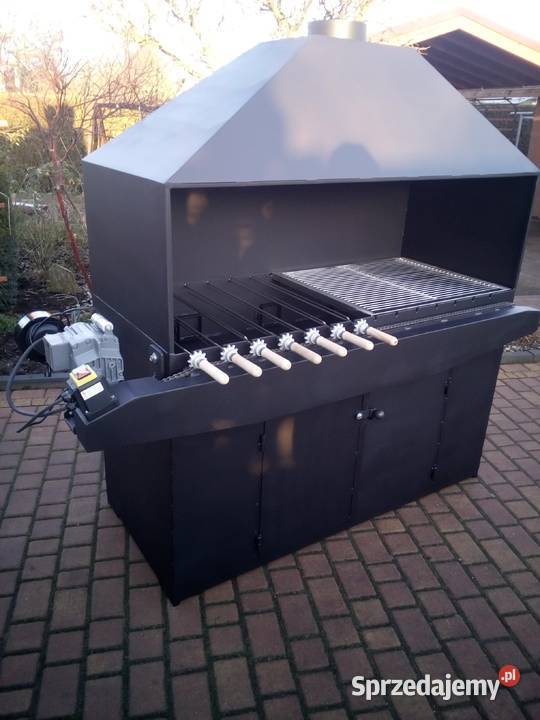 Gastronomiczny grill cateringowy Węglowy Grillowanie Damasławek