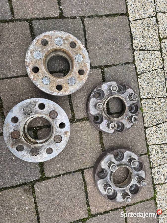 Dystanse koł zmieniajace rozstaw 5x112 na 5x100 Kalisz sprzedam