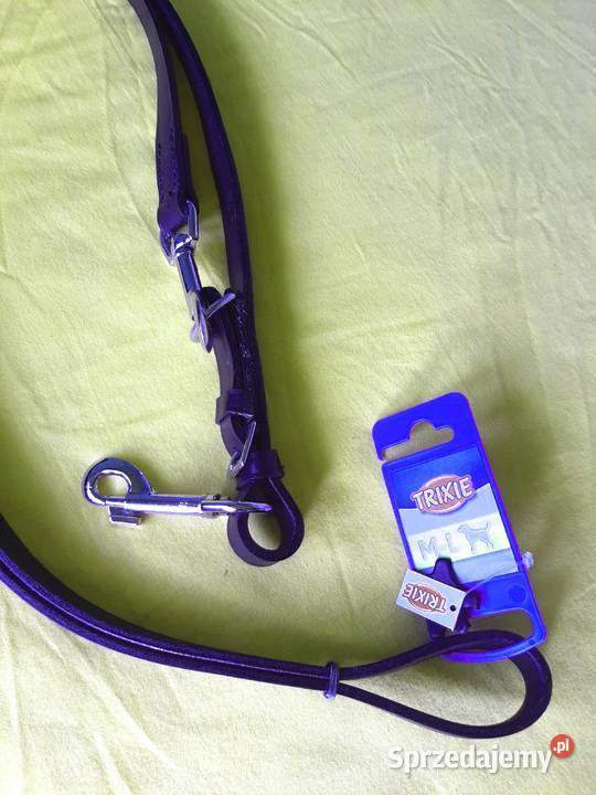 Trixie smycz psa skóra