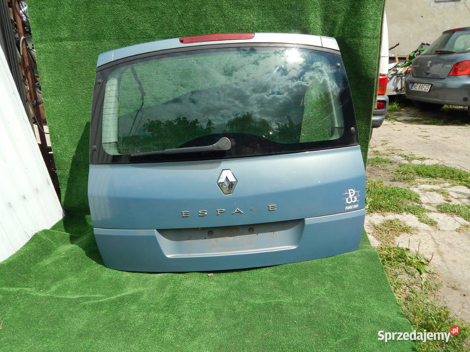 TYLNA KLAPA BAGAŻNIKA RENAULT ESPACE IV 4 Warszawa sprzedam