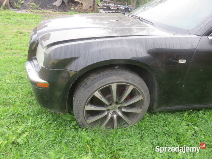 chrysler 300c MASKA BŁOTNIKI ZDZERZAK CHŁODNICE osobowe śląskie Kaczyce