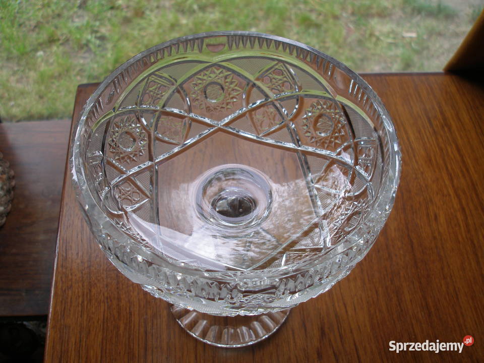 Patera kryształowa Warszawa