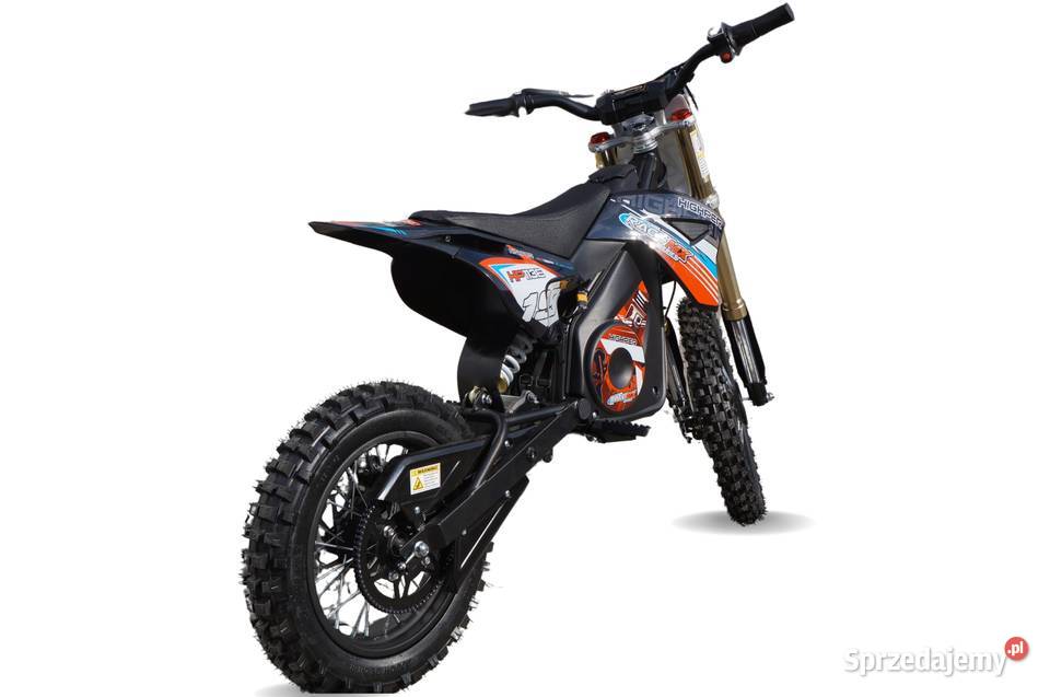 Cross ELEKTRYCZNY 1800W 48V Koła 1412 LiIon DUŻY 1cm3
