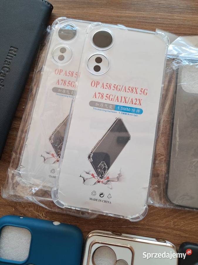 15 nowych różnych etui na telefony Sandomierz