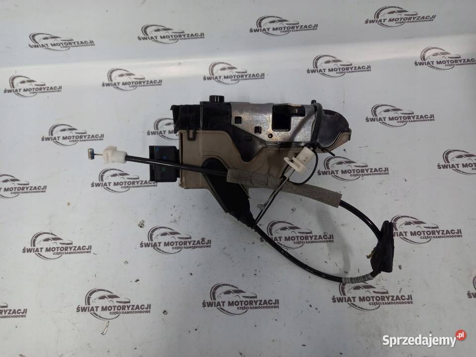 PEUGEOT 208 I 14r zamek drzwi lewy przód osobowe Zamki, wkładki i kluczyki Części samochodowe świętokrzyskie