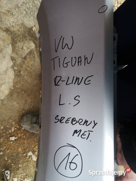 VW Tiguan I Błotnik Lewy Przód RLine LOUNGE sprzedam