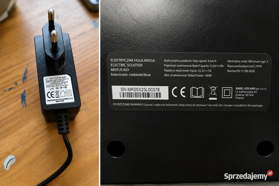 Motus KID hulajnoga elektryczna dziecka Olsztyn sprzedam