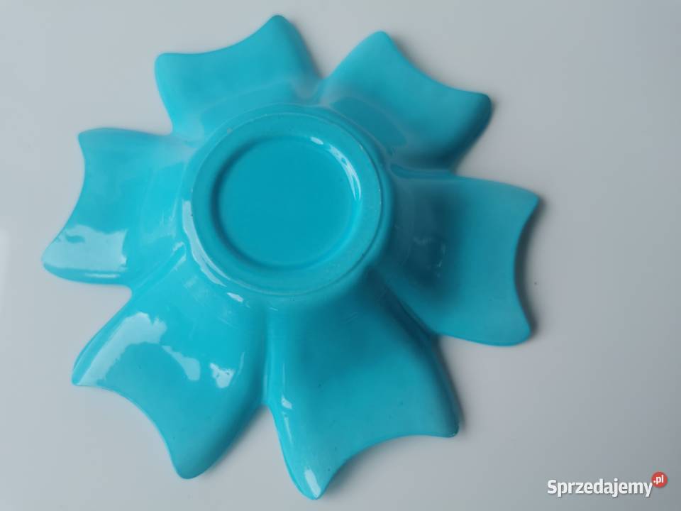 mała pateka pięknie szkliwiona Porcelana i szkło Lublin