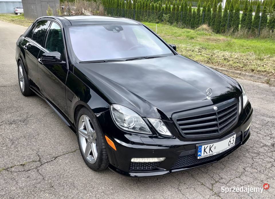 MercedesBenz E63 AMG W212 63 wolnossący V8 525 Kraków