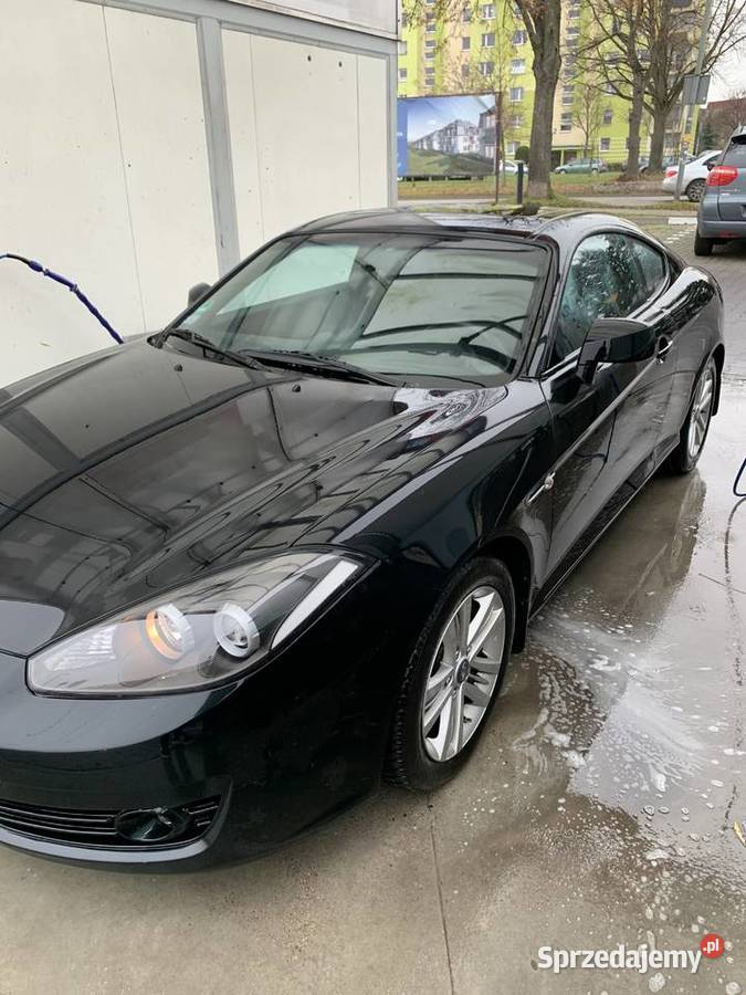 Hyundai Coupe 2007 20 z małym przebiegiem 71000 Rok produkcji 2007 Szczecin