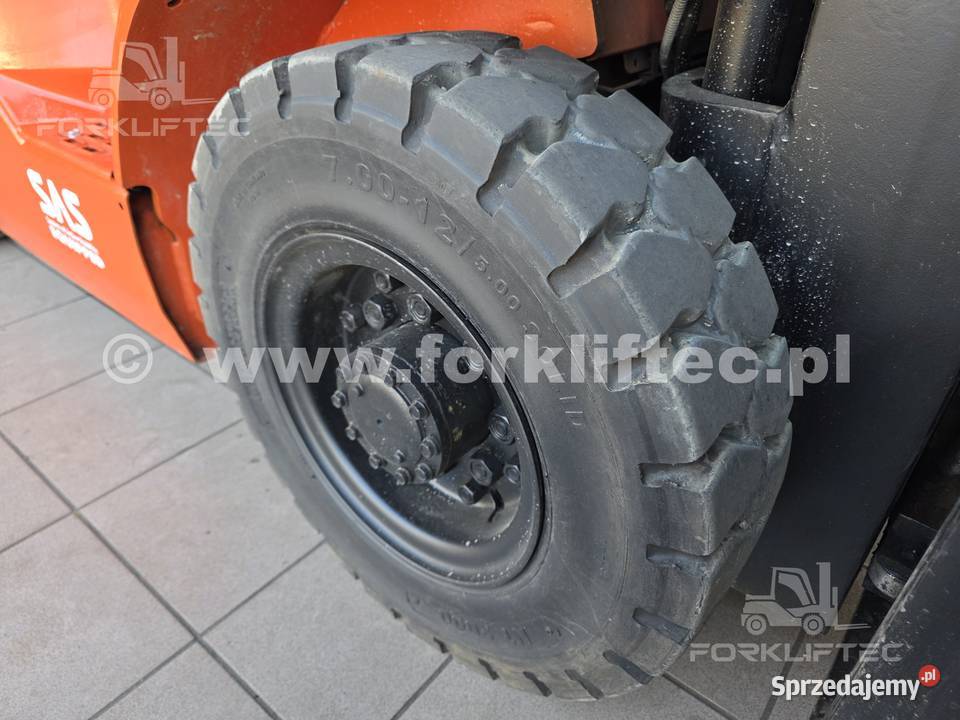 Wózek Widłowy TOYOTA 7FGF25 Triplex TOYOTA 7FG25 Lędziny