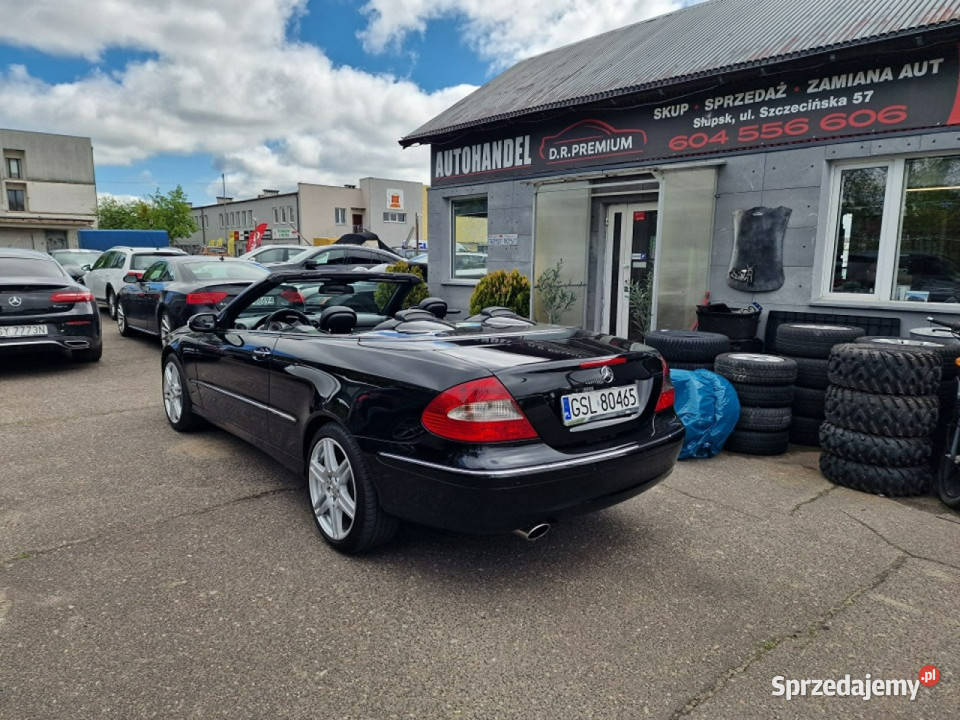 Mercedes CLK 350 35 Benzyna V6 272 Skóra Automat czujnik deszczu pomorskie Słupsk sprzedam