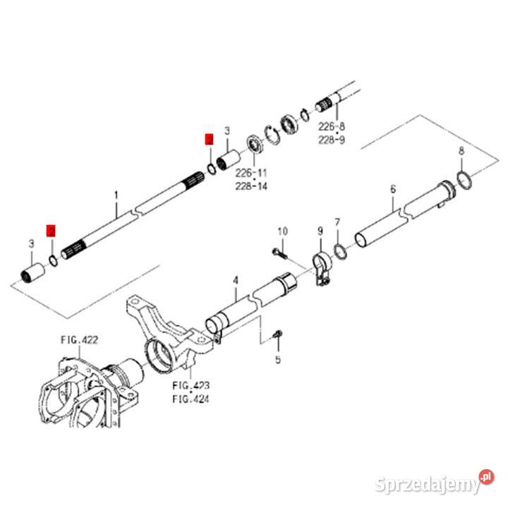 Pierścień segera Iseki SXG TG 172521800600 Tajęcina sprzedam