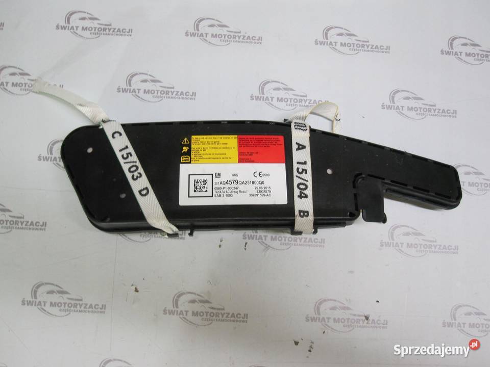 INSIGNIA A I LIFT 10r AIRBAG poduszka fotela osobowe świętokrzyskie sprzedam