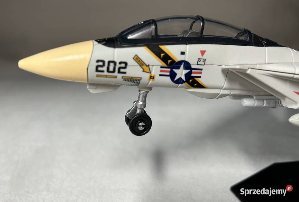 Samolot F14 Tomcat Diecast Skala 172 Milanówek
