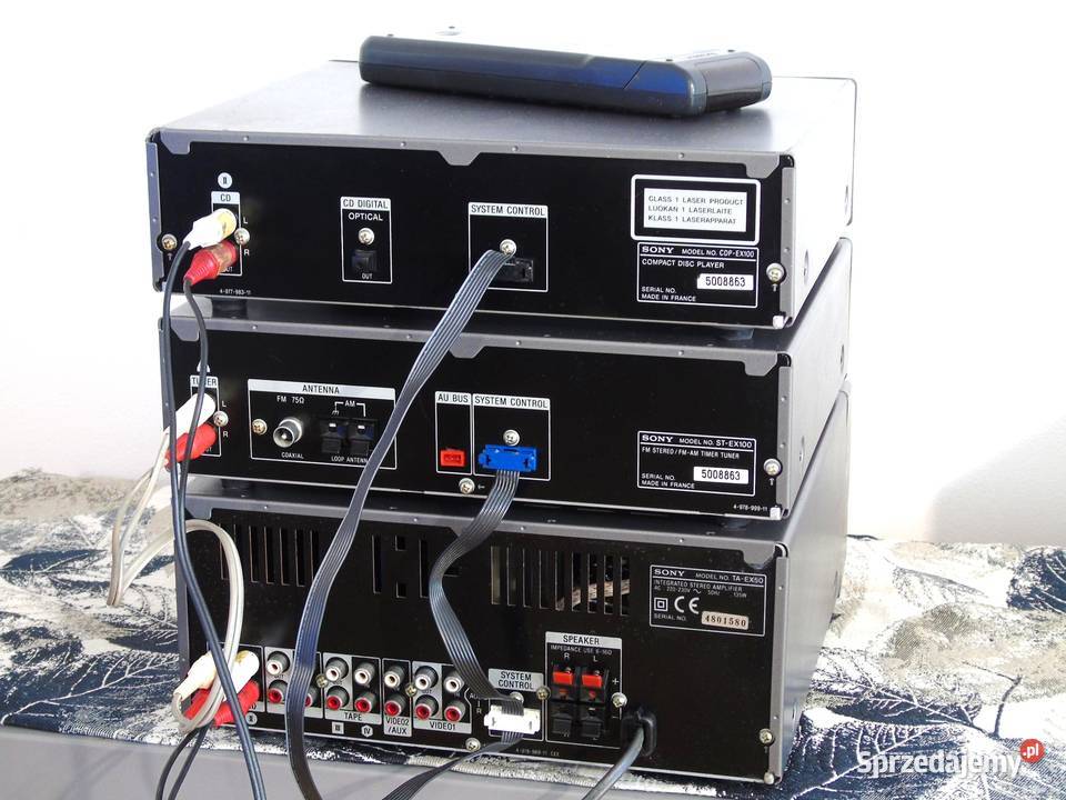 Wieża Sony segmenty mocna i sprawna pilot podkarpackie Jasło