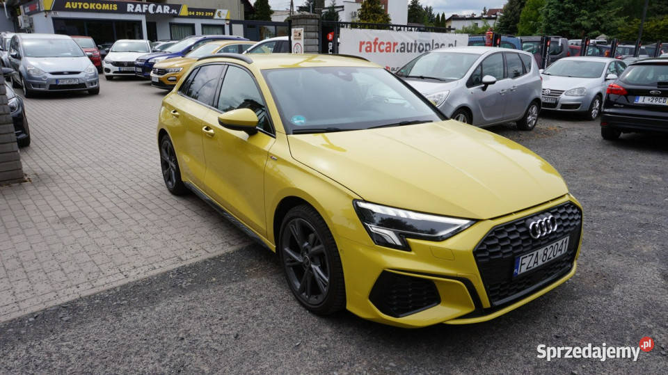 Audi A3 Sportback super stan Gwarancja 8Y 2020 isofix Zielona Góra sprzedam