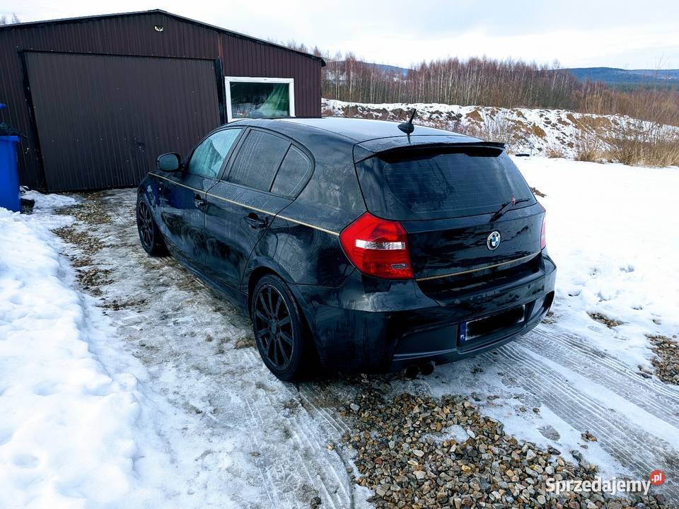 BMW e87 18turbo benzyna zamiama skórzana tapicerka sprzedam